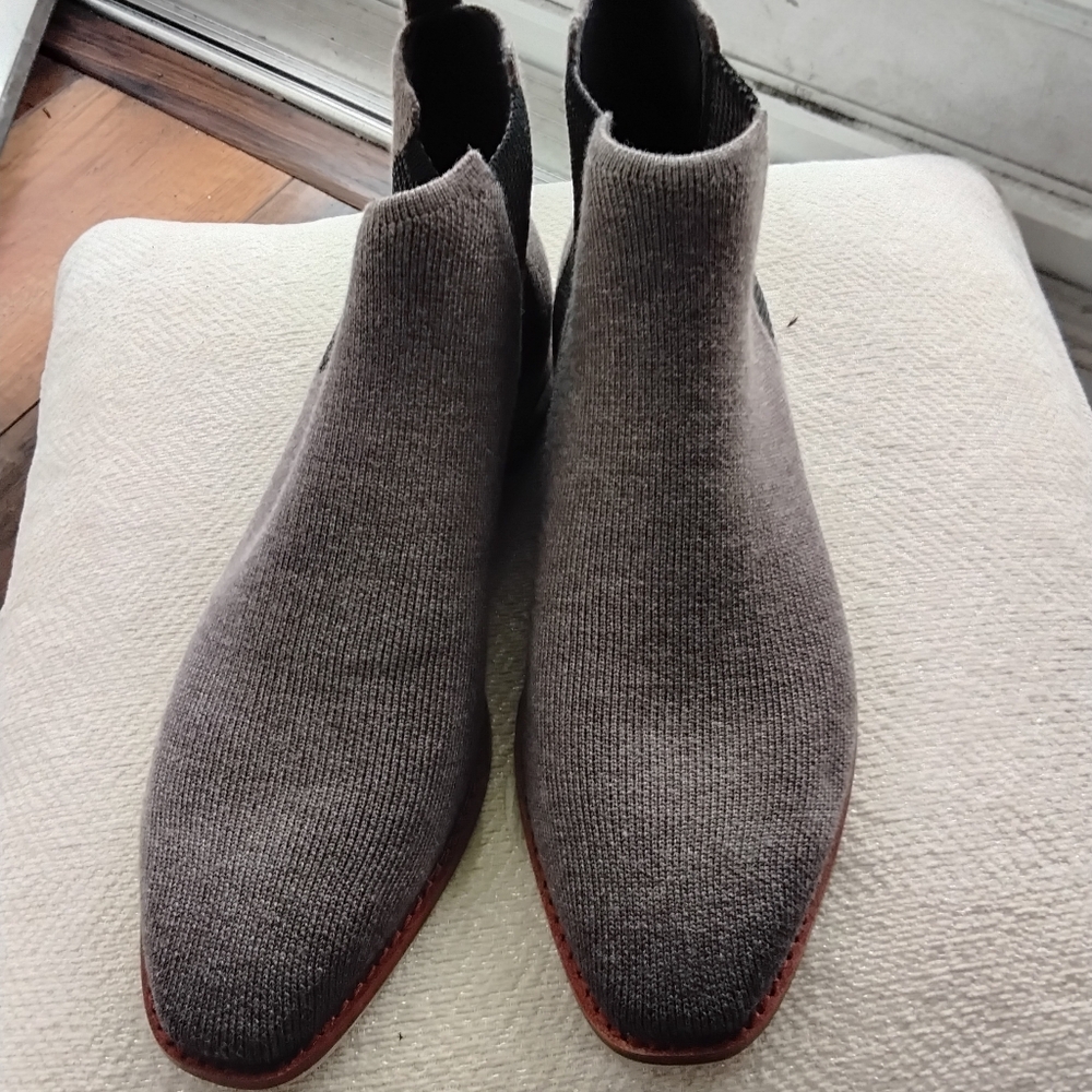 Rothy's Cocoa BrownKnit Ankle Booties